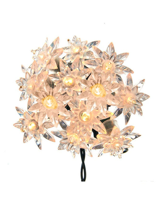 20-Light Clear Flower Light Set