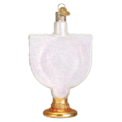 Menorah Glass Ornament