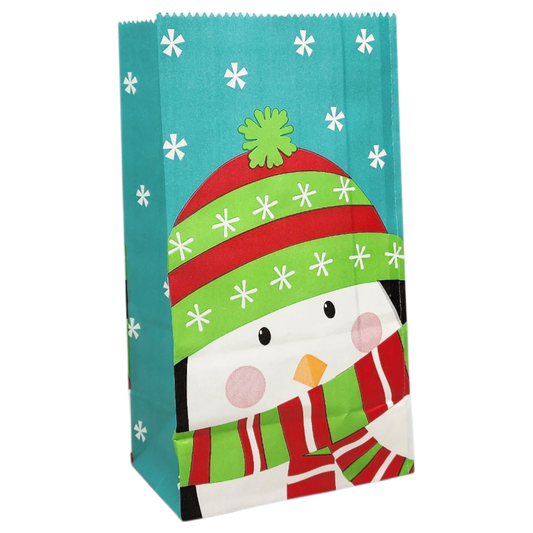 Paper Small Treat Sacks - Set of 10 - Penguin
