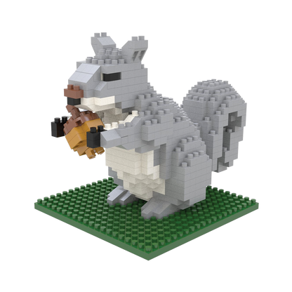 Mini Building Blocks - Gray Squirrel