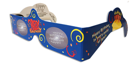 3D Glasses - Happy Birthday