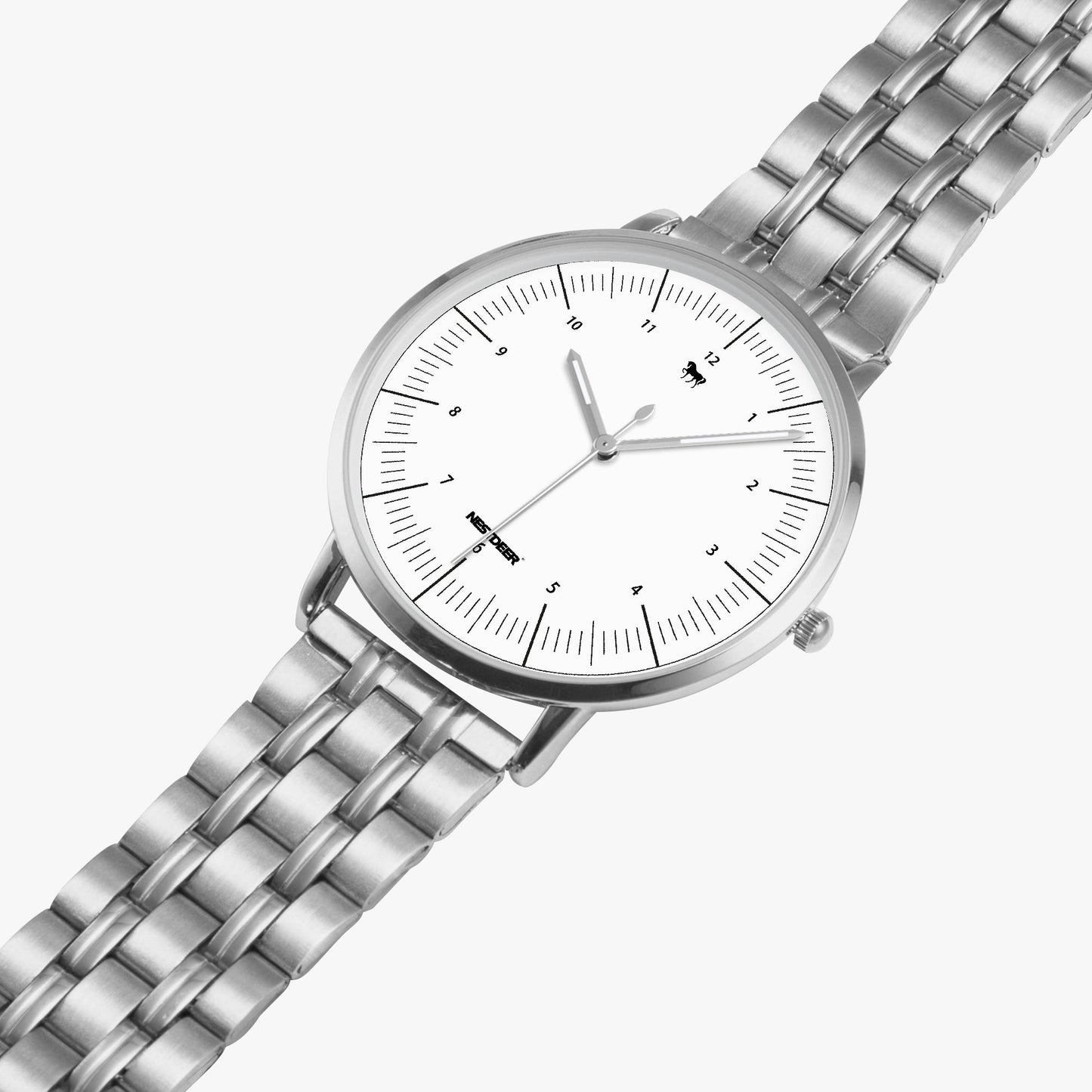 273. Instafamous Steel Strap Quartz watch