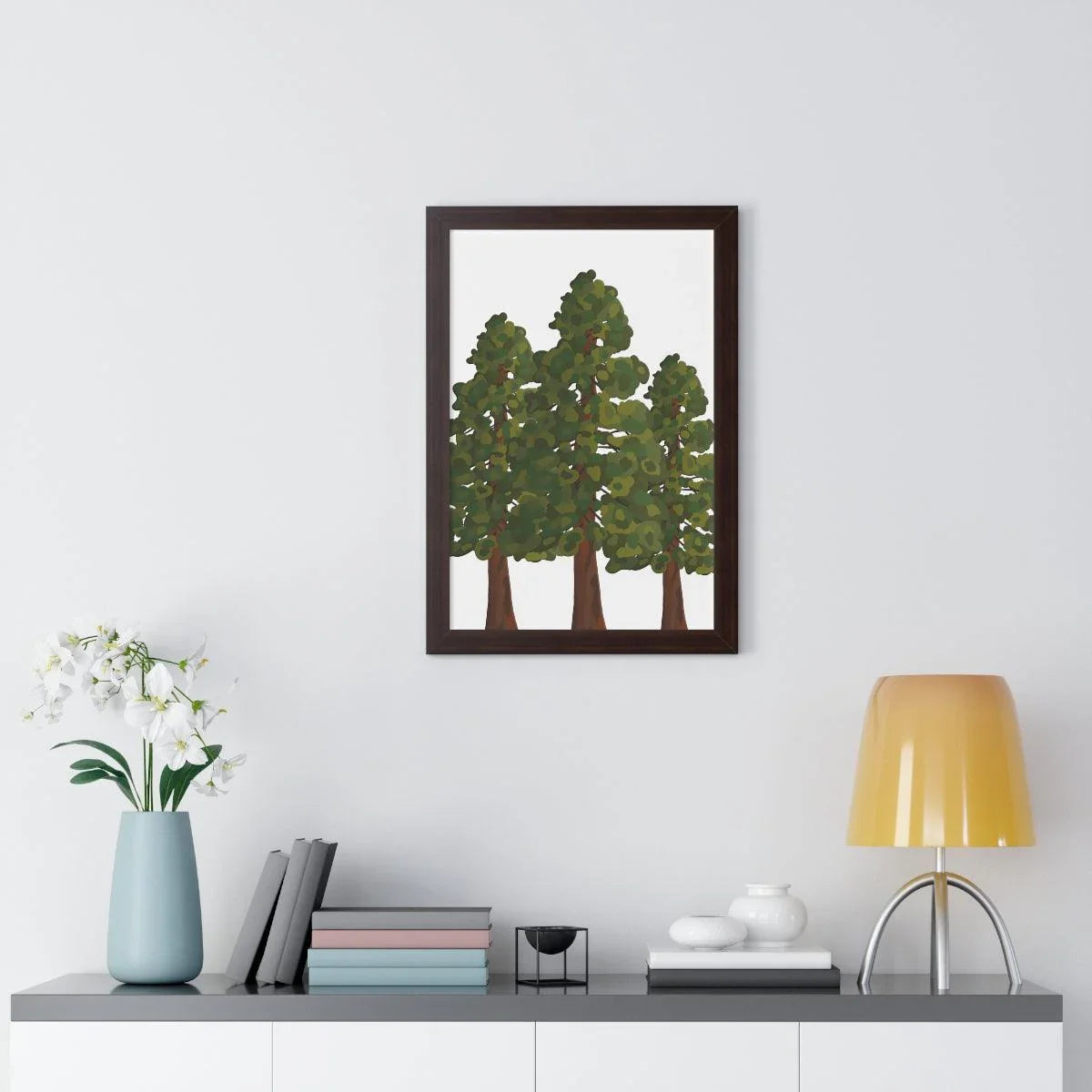Coastal Redwood Framed Print – Wall Art