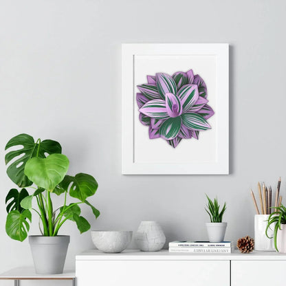 Tradescantia Nanouk Framed Print – Botanical Wall Art