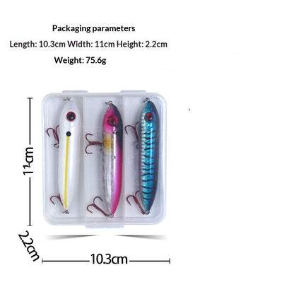 Wholesale Cross-border Exclusive Lifelike Fish-eye Tackle Floating Pencil Lures For Lure Fishing