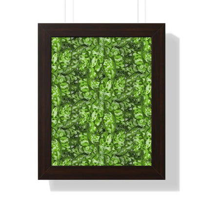 Aglaonema Pictum Framed Print – Botanical Wall Art