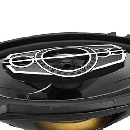 6 X 9 Coaxial Audio Speakers (Pair) 5-way 1000W Peak 4 Ohm Coaxial Tweeters Door Speakers
