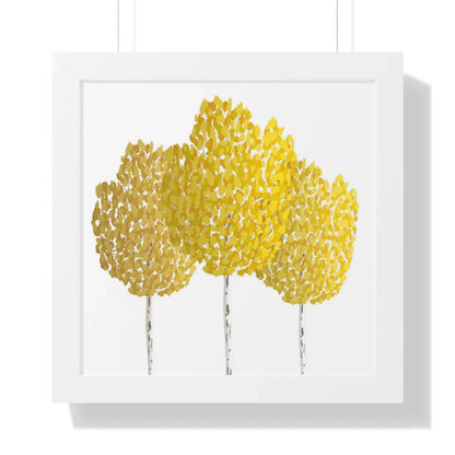 Fall Aspen Framed Print – Wall Art