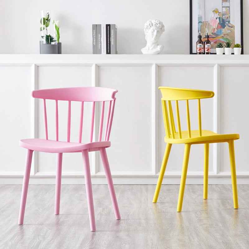 Plastic Chair Home Modern Minimalist Nordic Dining Chair Coffee Shop