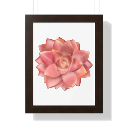 Graptosedum California Sunset Succulent Framed Print – Botanical Wall Art