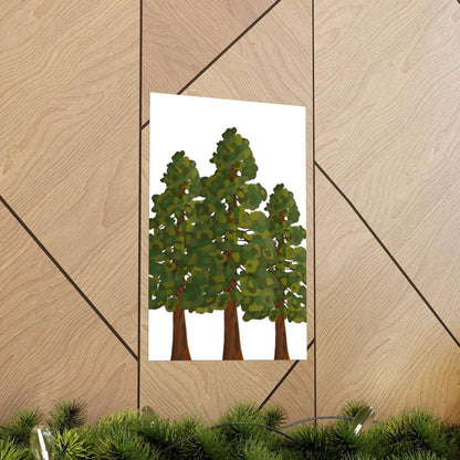 Coastal Redwood Print – Unframed Wall Art
