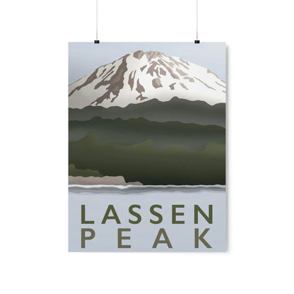 Lassen Peak Print – Unframed Wall Art