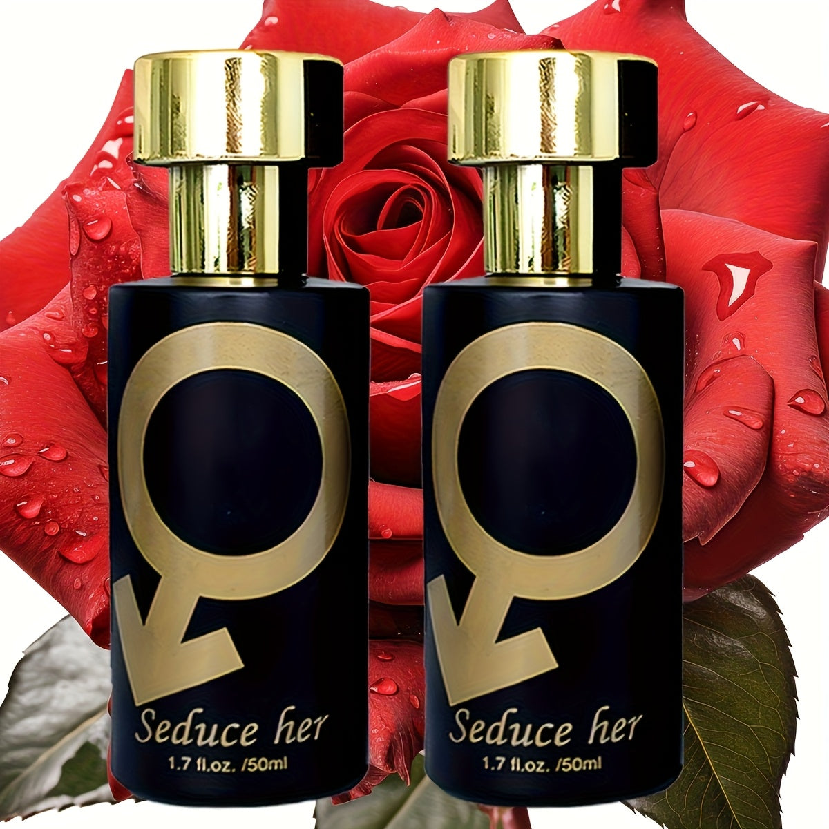 Powerful Men's Perfume, Black Perfume Spray - Men's Original Cologne | Pheromone Infused Fragrance | for Everyday Use | Bold And Masculine Scent | Boosts Self-Confidence And Attractiveness, Black Perfume, Gift for Him