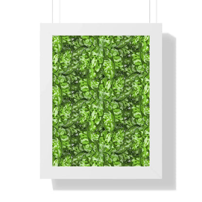 Aglaonema Pictum Framed Print – Botanical Wall Art