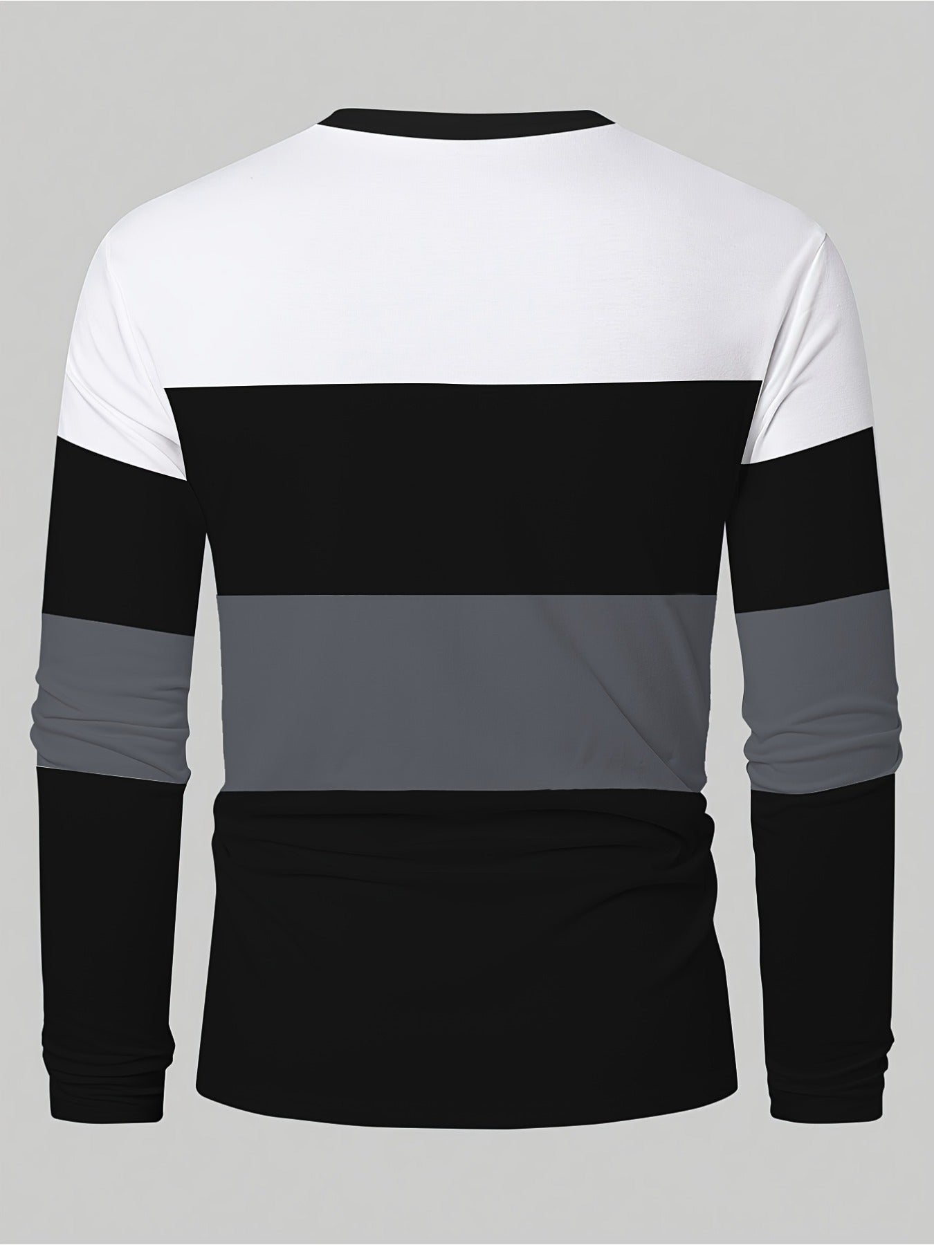 3D Digital Printed Men's Crew Neck Long Sleeve T-Shirt Halloween, Christmas Gifts