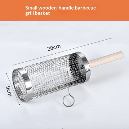 Stainless Steel Round Barbecue Grill For Outdoor Convenience