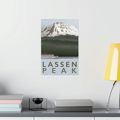 Lassen Peak Print – Unframed Wall Art