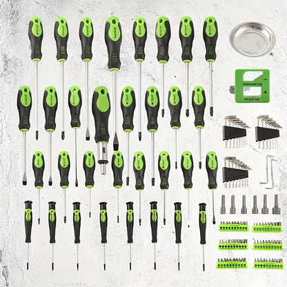 10/100/126/132pcs Magnetic Precision Screwdriver Set with Insulated Tips & Plastic Case - Professional Electronics Repair Kit Suitable for Electronics, Smartphones, Devices, Auto Repair, DIY - Ideal for Daily Use & Holiday Gi
