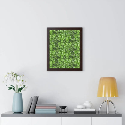 Aglaonema Pictum Framed Print – Botanical Wall Art