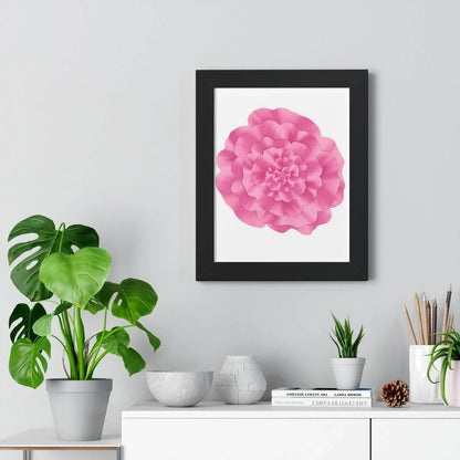 Peony Framed Print – Botanical Wall Art