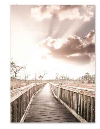 HD Abstract Warm-style Decorative Gallery Corridor Entrance Painting Core