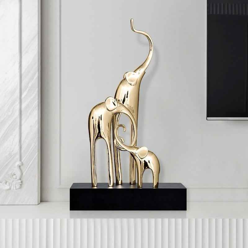 Fortune Bring Elephant Decorative Crafts