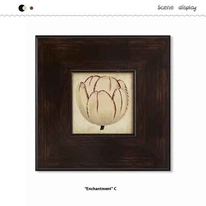 Silent Style Middle-ancient Art Decorative Painting Living Room Wall Painting Restaurant Wallpaper Bedroom Bedside Painting