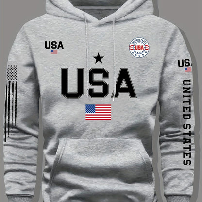 Unisex USA American Flag Hoodies