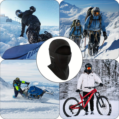 Face Mask, Cold Weather Winter Fleece Thermal Ski Mask Cover for Men Women, Warmer Windproof Breathable, Cold Weather Gear for Skiing, Outdoor, Riding Motorcycle & Snowboarding