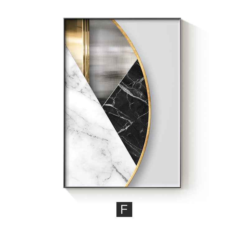 Abstract Geometric Canvas Painting Picture Home Decor Wall Poster