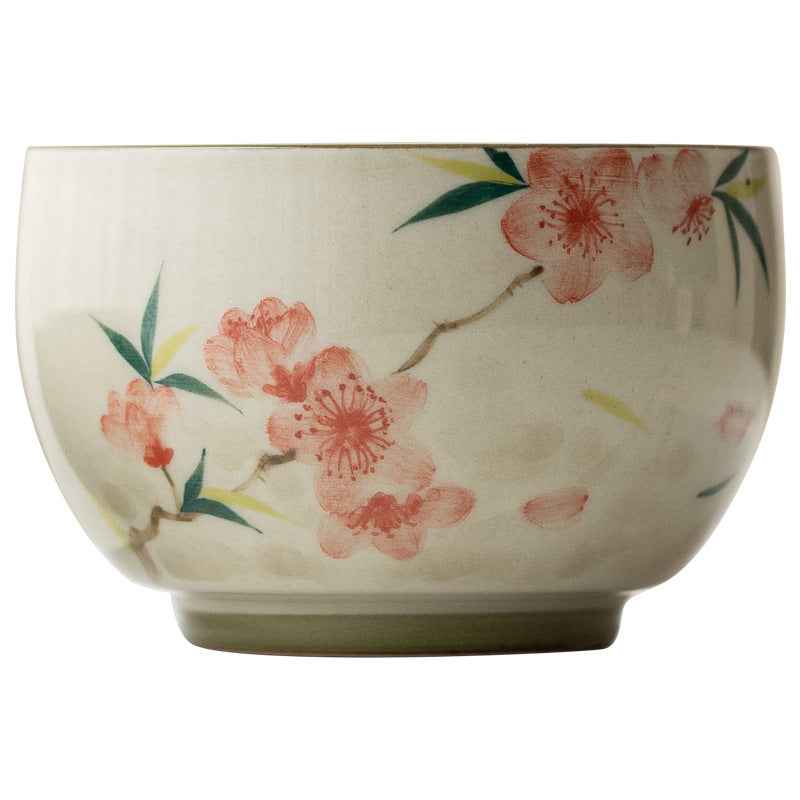 Peach Blossom Hand-painted Master Cup Single Cup Chinese High-end