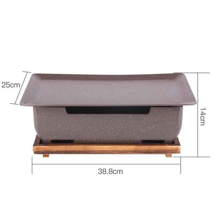 Home Fashion Personality Square Barbecue Grill