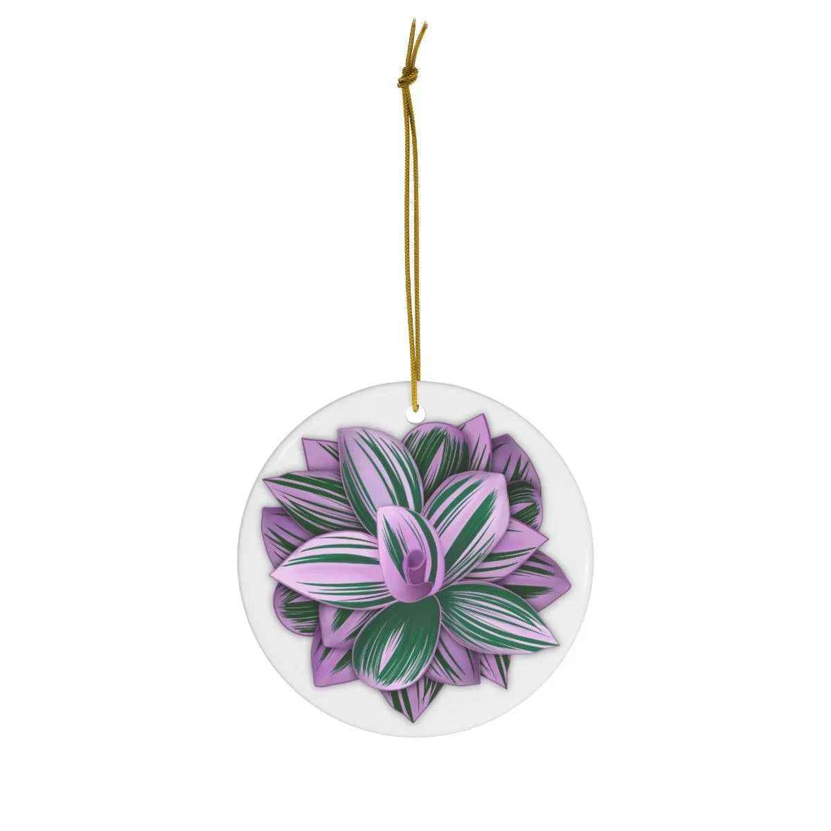 Tradescantia Nanouk Ceramic Ornament
