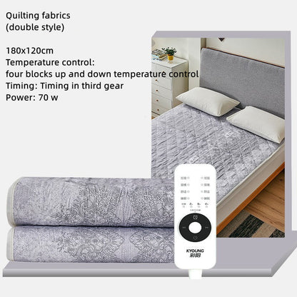 Mites Control Heating Pad Dormitory Single Electric Mattress Dual Electric Blanket