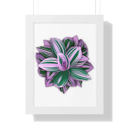 Tradescantia Nanouk Framed Print – Botanical Wall Art