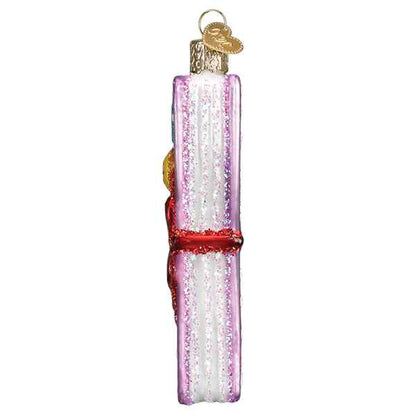 Glass Scrapbook Ornament