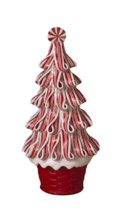 Peppermint Ribbon Candy Tree -