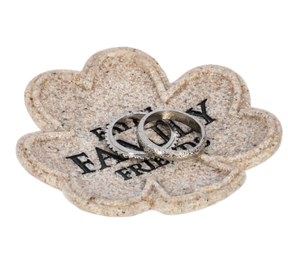 Shamrock Trinket Dish - Faith Family Friends