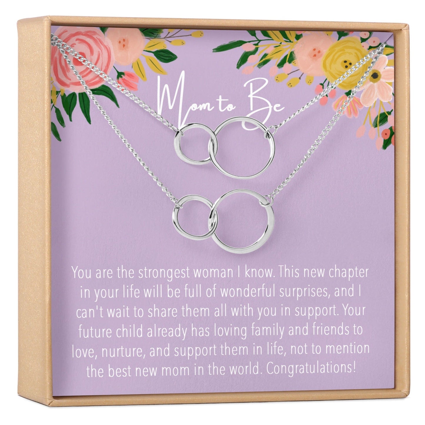 Expecting Mom Necklace, Multiple Styles