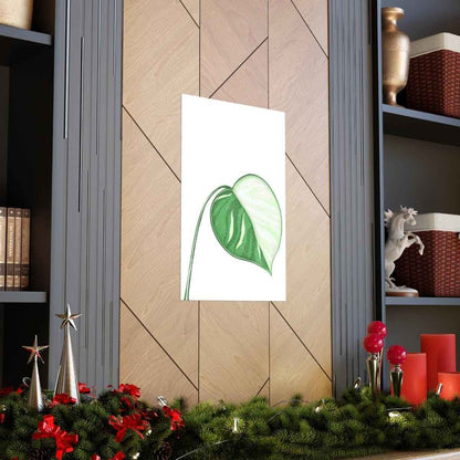 Monstera Albo Botanical Print – Unframed Wall Art