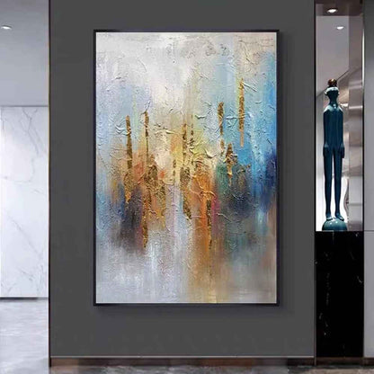 Handmade Oil Painting Canvas Wall Art Decoration Modern Abstract For Home Decor Rolled Frameless Unstretched Painting