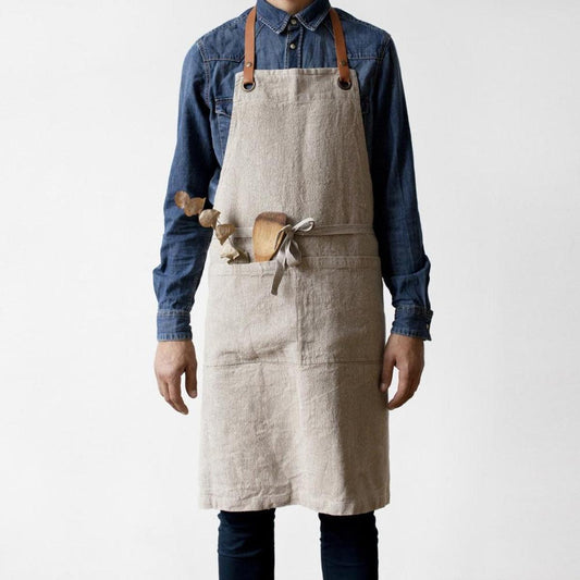 Linen Tales - Natural Luxury Apron (1CT)