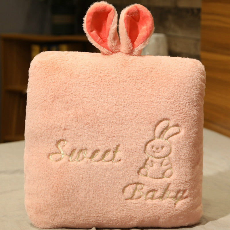 Cute Rabbit Pillow Cushion Bedside Pillow
