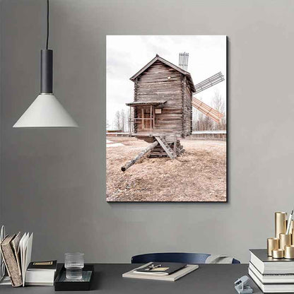 HD Abstract Warm-style Decorative Gallery Corridor Entrance Painting Core