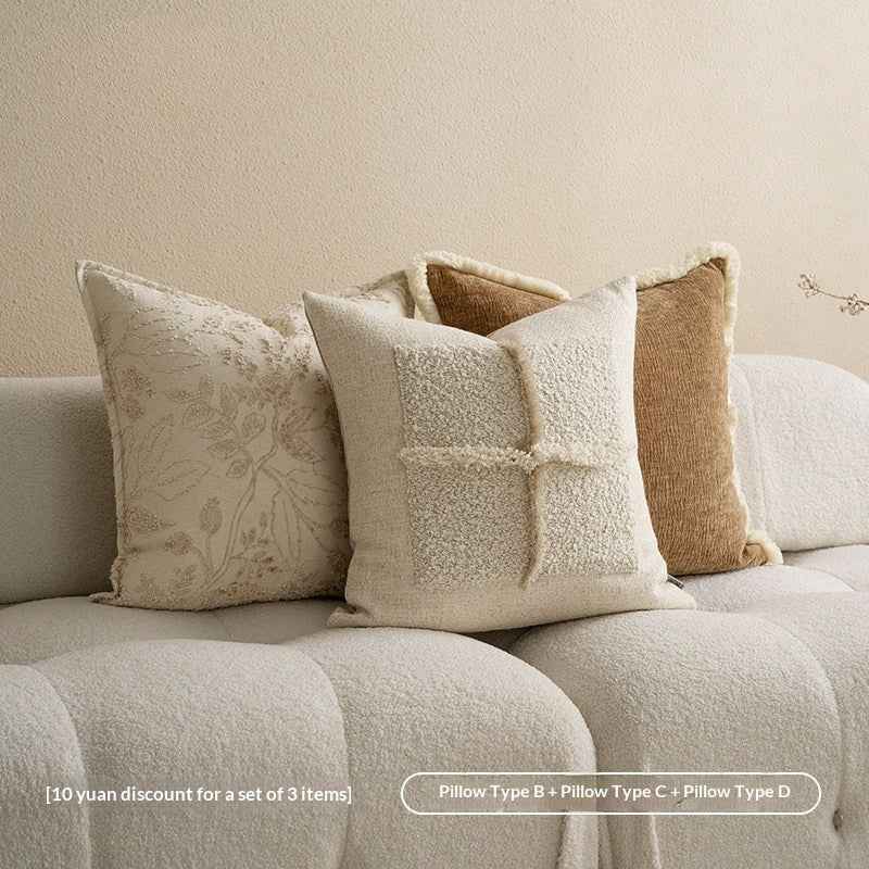 High-end Soft Furnishings Sofa Throw Pillows And Back Cushions