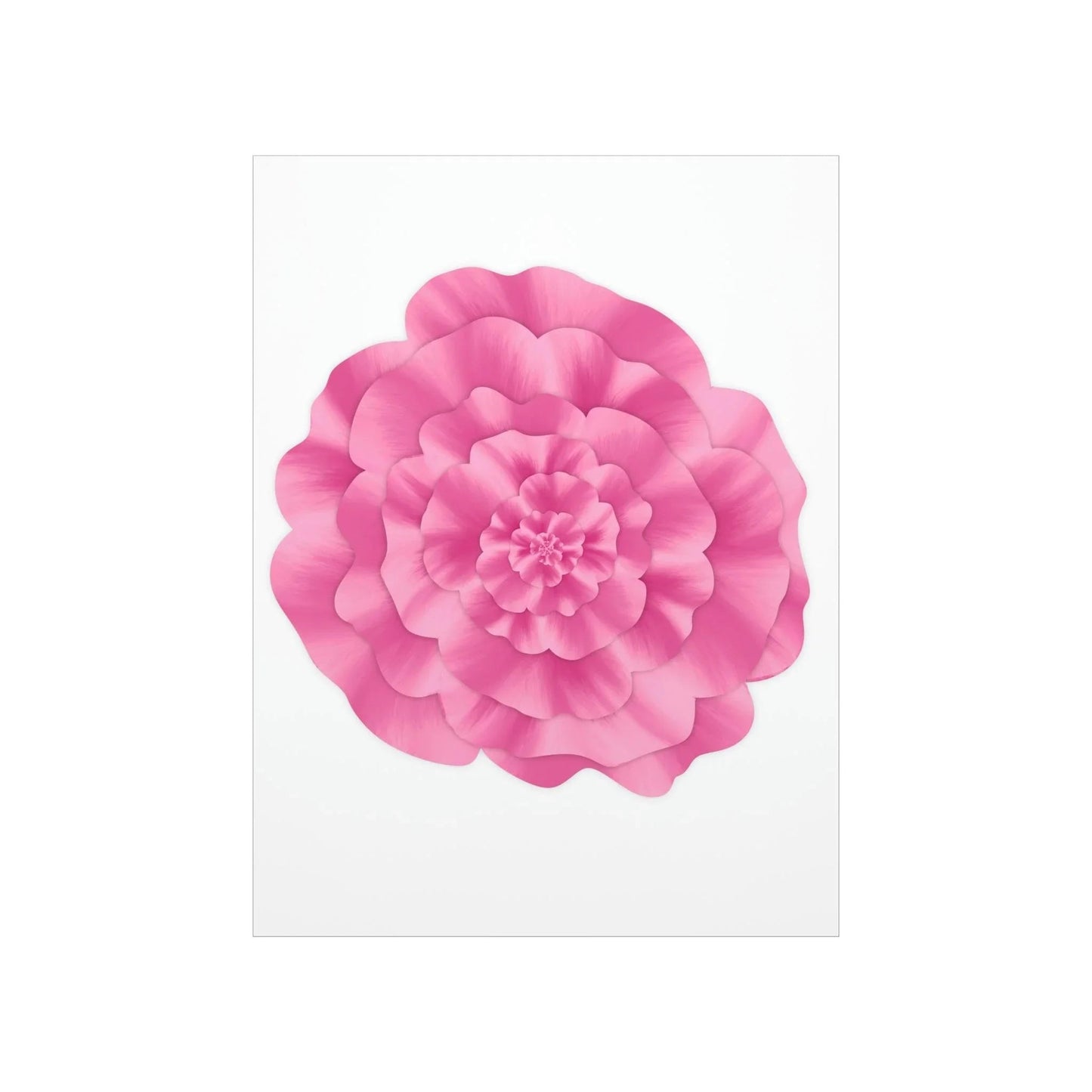 Peony Botanical Print – Unframed Wall Art