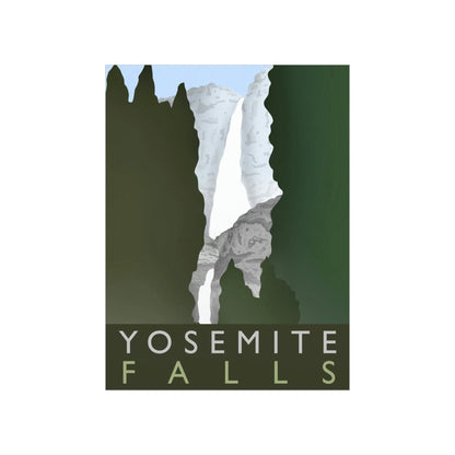 Yosemite Falls Print – Unframed Wall Art