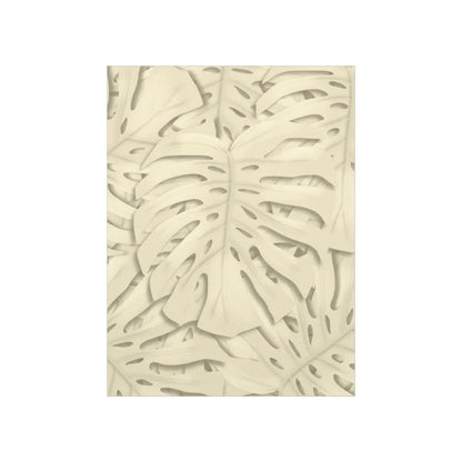 Beige Monstera Botanical Print – Unframed Wall Art