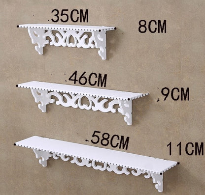 One-word Partition Dormitory Wall Wall Decoration Shelf
