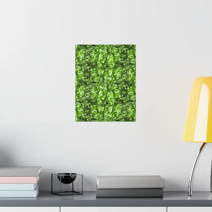 Aglaonema Pictum Botanical Print – Unframed Wall Art
